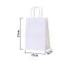 Pure Color Kraft Paper Bags AJEW-CJ0001-09A-2