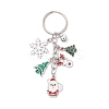 Alloy Enamel Brass Bell Keychains X1-KEYC-TA00039-2