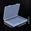 Transparent Plastic Bead Containers CON-BC0006-06B-2