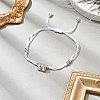 3Pcs Nylon Thread Braided Bead Bracelets BJEW-JB11212-4