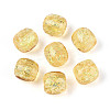 Handmade Foil Lampwork Beads Strands FOIL-T008-01E-2
