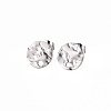 Non-Tarnish 304 Stainless Steel Stud Earring Findings STAS-T052-38A-P-1