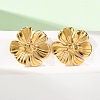 Valentine's Day 304 Stainless Steel Stud Earrings EJEW-C184-01B-G-2