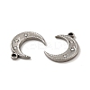 304 Stainless Steel Pendants STAS-Q001-10P-3