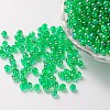 Eco-Friendly Transparent Acrylic Beads X-PL733-8-1