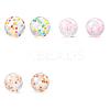 30Pcs 3 Colors Transparent Silicone Focal Beads FIND-TA0008-29-1