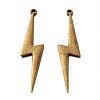 Tibetan Style Alloy Lightning Bolt Big Pendants LS-PALLOY-AD92395-AB-FF-1