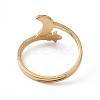 Ion Plating(IP) 201 Stainless Steel Moon & Star Adjustable Ring for Women RJEW-K238-08G-2