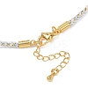 2.5MM Round Nylon Cotton Cord Necklace Making NJEW-C106-01G-10-3