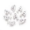 Dolphin Tibetan Style Alloy Pendants TIBEP-N008-25AS-RS-1