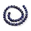 Natural Lapis Lazuli Round Beads Strands X-G-I181-09-10mm-4