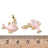 Brass Micro Pave Cubic Zirconia Pendants KK-F924-19A-G01-3