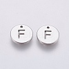 Non-Tarnish 304 Stainless Steel Charms STAS-P225-104P-26-1
