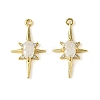 Brass Micro Pave Cubic Zirconia Pendants KK-M277-08G-04-1