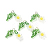 Glass Beaded Pendants GLAA-C028-07F-1