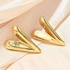 304 Stainless Steel Stud Earrings EJEW-U047-19G-2