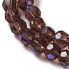 Electroplate Transparent Glass Beads Strands LS-EGLA-A035-T4mm-L13-3
