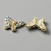 Alloy Rhinestone Cabochons MRMJ-WH0081-33LG-1