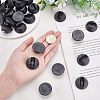 30Pc Self Adhesive Plastic Furniture Sliders AJEW-FH0001-97-3