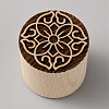 Wooden Hand Press Moon Cake Maker WOOD-WH0025-88C-1