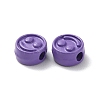 Spray Painted Alloy Beads PALLOY-M215-16C-2
