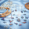 Animal Theme Alloy Pendant Sets FIND-HY0001-48-6
