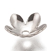 5-Petal 304 Stainless Steel Bead Caps X-STAS-I176-11P-A-4