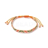 Handmade Japanese Seed Braided Bead Bracelets BJEW-MZ00020-02-1