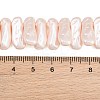 Electroplated Glass Pearl Beads Strands GL-CBA64F3-01D-4