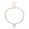 Fashionable and Creative Rhinestone Anklet Bracelets DA6716-16-1