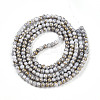 Baking Paint Glass Beads Strands DGLA-N003-4mm-B01-3