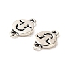 Tibetan Style Alloy Connector Charms FIND-C043-028AS-2