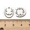 Non-Tarnish 316 Surgical Stainless Steel Charms STAS-H190-14P-03-3