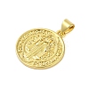 Rack Plating Brass Pendants KK-S380-34G-02-2