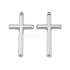 304 Stainless Steel Pendants STAS-L303-28P-03-1