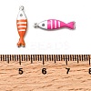 304 Stainless Steel Enamel Charms STAS-Q363-14J-P-3