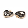 Alloy Enamel Pendants ENAM-K066-08C-3