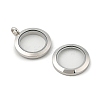 304 Stainless Steel Floating Locket Pendants LS-STAS-E443-41P-03-2