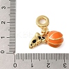 Rack Plating Brass Enamel European Dangle Charms LS-KK-P279-41G-3