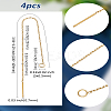 2 Pairs 304 Stainless Steel Stud Earring Finding STAS-LP0001-90-2