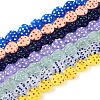 Handmade Lampwork Bumpy Beads Strands LAMP-N036-02-2