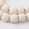 Natural Lava Rock Bead Strands G-L435-03-12mm-11-1