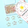 40Pcs 2 Colors Iron Paper Clips AJEW-SP0002-98A-7