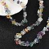 Natural Fluorite Chips Beaded Necklace NJEW-FZ00004-08-3