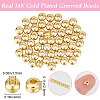 Beebeecraft 80Pcs Brass Beads KK-BBC0013-06-2