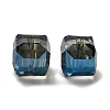 Electorplated Glass Beads EGLA-E006-2L-1