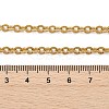 304 Stainless Steel Boston Link Chain Necklace LS-BJEW-B072-05G-2
