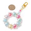Acrylic Star Pendant Decoration HJEW-JM02032-3