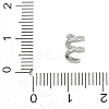 Brass Micro Pave Cubic Zirconia Beads KK-P302-16P-3