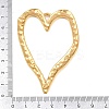 Hammered 304 Stainless Steel Big Pendants STAS-H249-18G-3